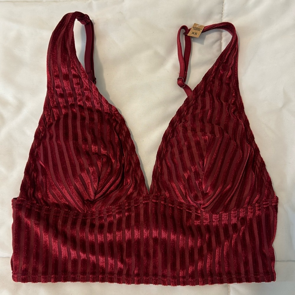 VS PINK Velvet Bralette